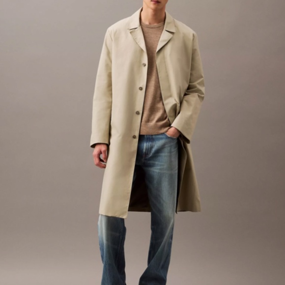 Calvin Klein Men's Trench Coat - Picture 7 of 7